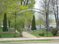 Portland Cemetery Entrance