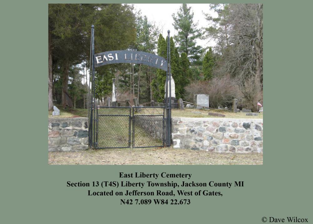 East Liberty  Cemetery Entrance